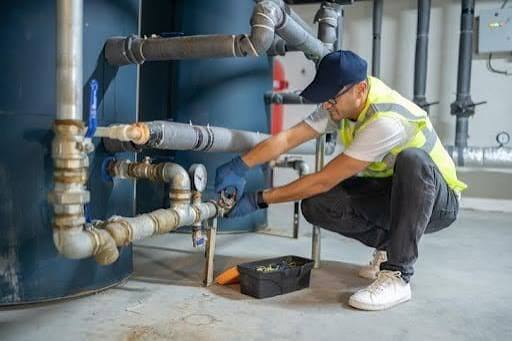 Drainage line installation