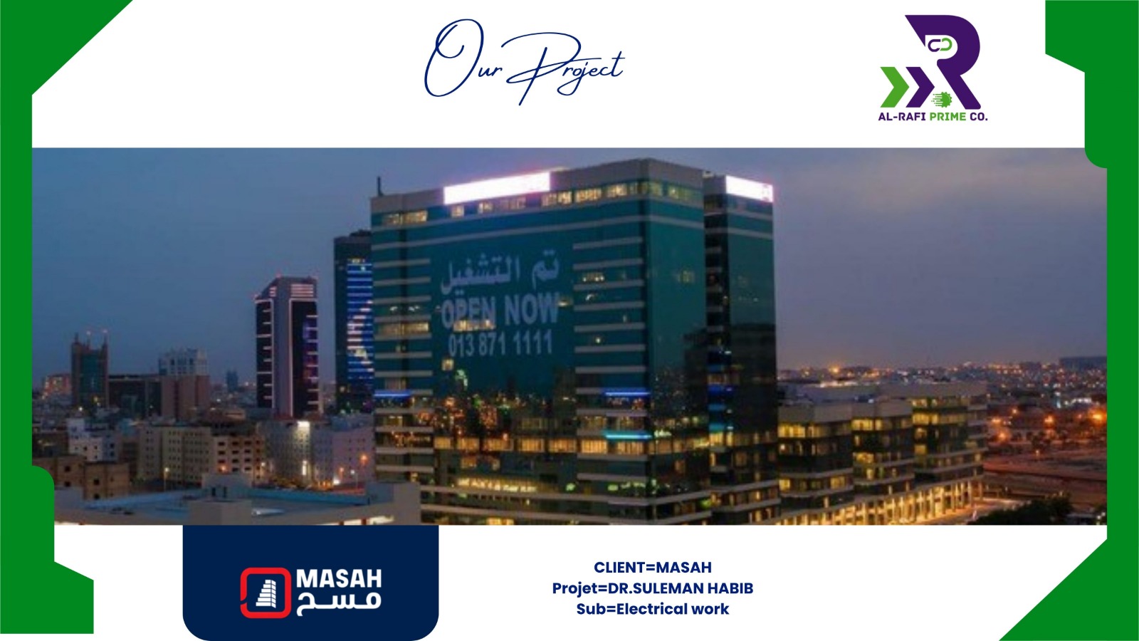 Al-Rafi Prime Co. project photo