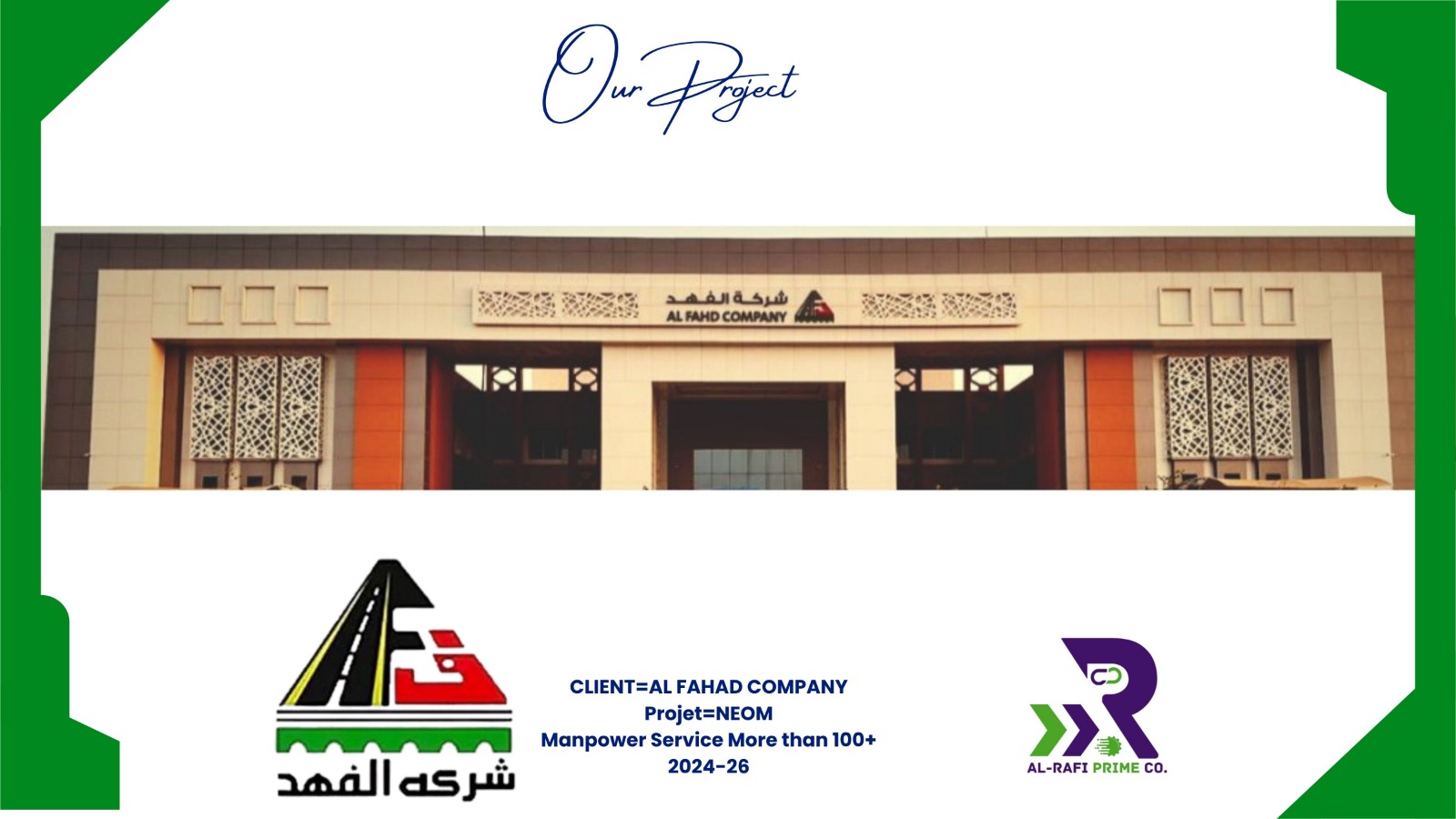 Al-Rafi Prime Co. project photo